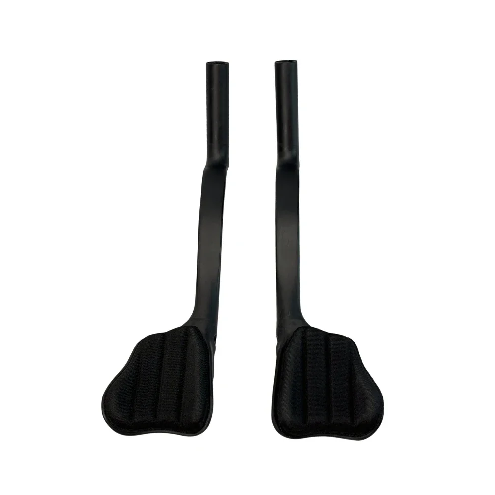 Mountain Biking Elbow Pads - 31,8mm Carbonfaser-Lenker mit Schwamm-Ellbogenauflage für Rennrad,