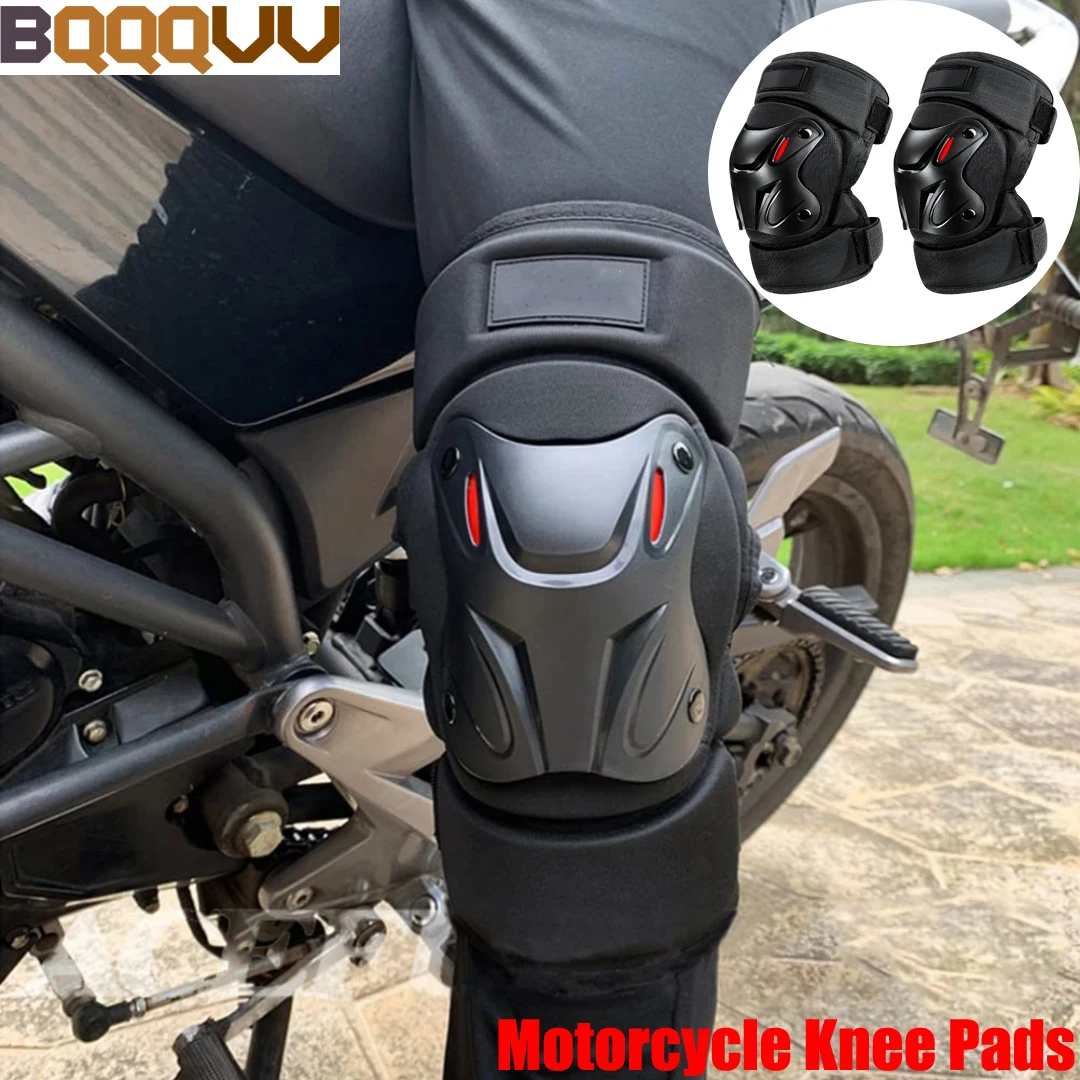 Mountain Biking Elbow Pads - 1 Paar Motorrad-Knieschützer, Motorrad-Schutzausrüstung, Knieschützer, Offroad,