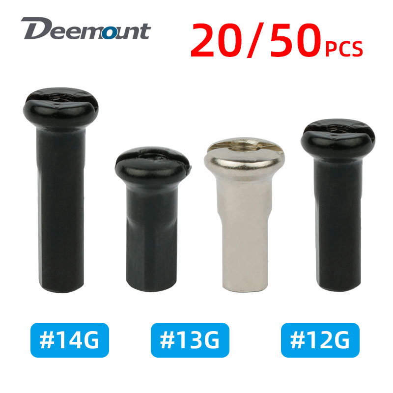 Spoke Nipple Brass - 20/50 Stück Messing-Speichennippel 14G 13G für
