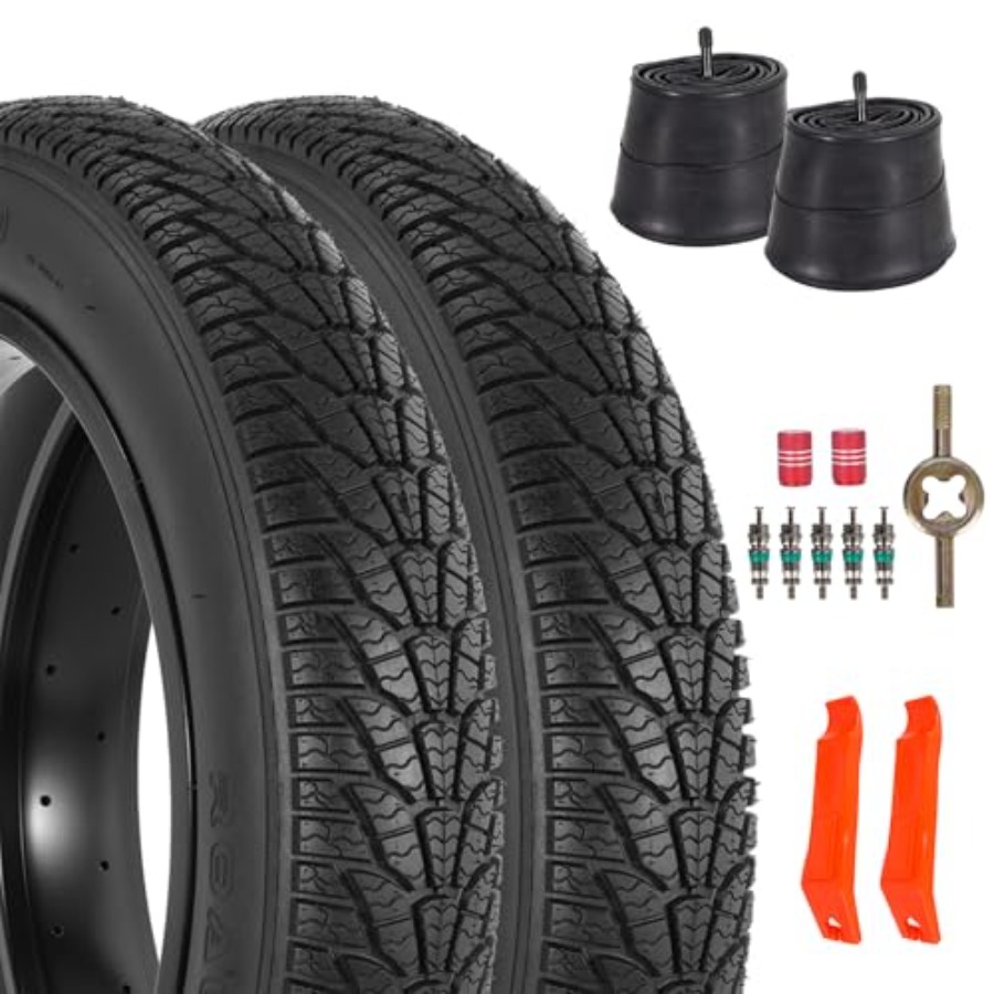 Mountain Biking Tube - 2er-Pack 26x4.0 Fatbike-Reifen, 26 Zoll Mountainbike-Reifen