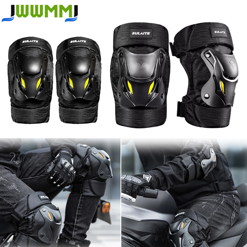 Mountain Biking Elbow Pads - 1 Paar Elektrofahrrad Motorrad Motocross Renn-Knie-